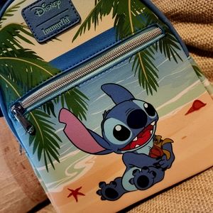 NWT Stitch and Turtle mini backpack and wallet.